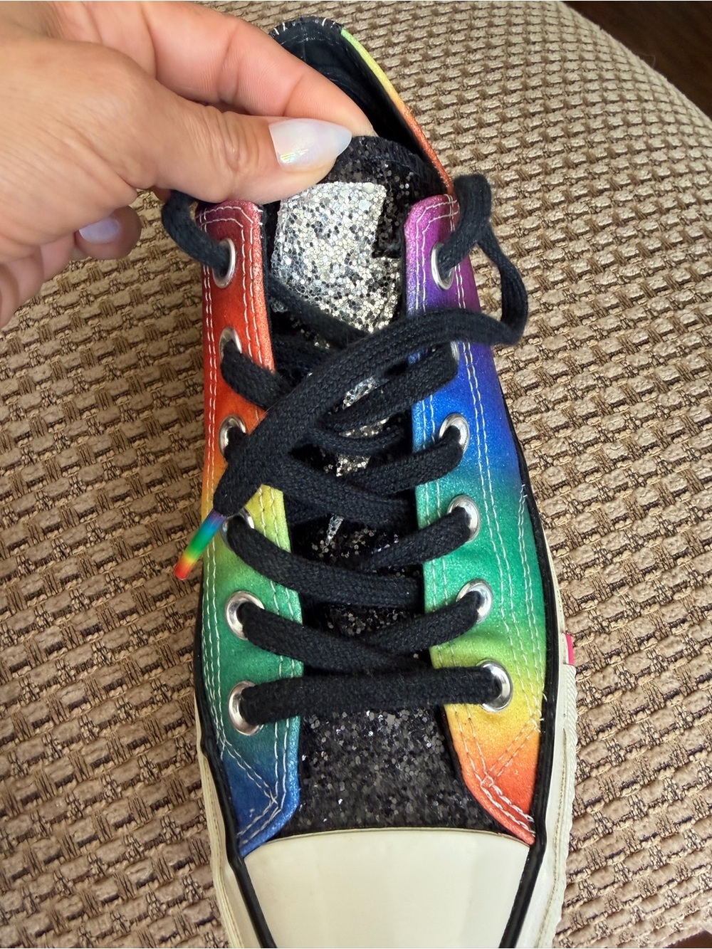 Converse Multicolor Rainbow Low-Top Sneakers - Picture 9 of 9